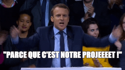 Emmanuel Macron GIF par franceinfo