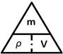 RÃ©sultat de recherche d'images pour "formule masse volumique triangle"